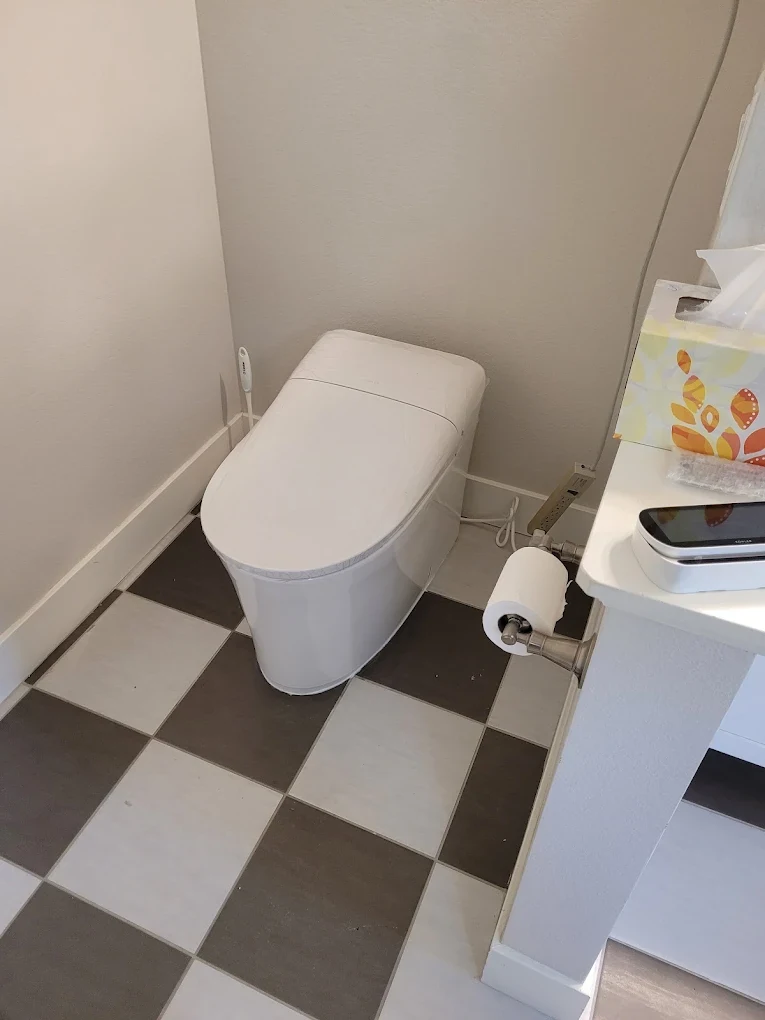High Efficiency Toilet Installation