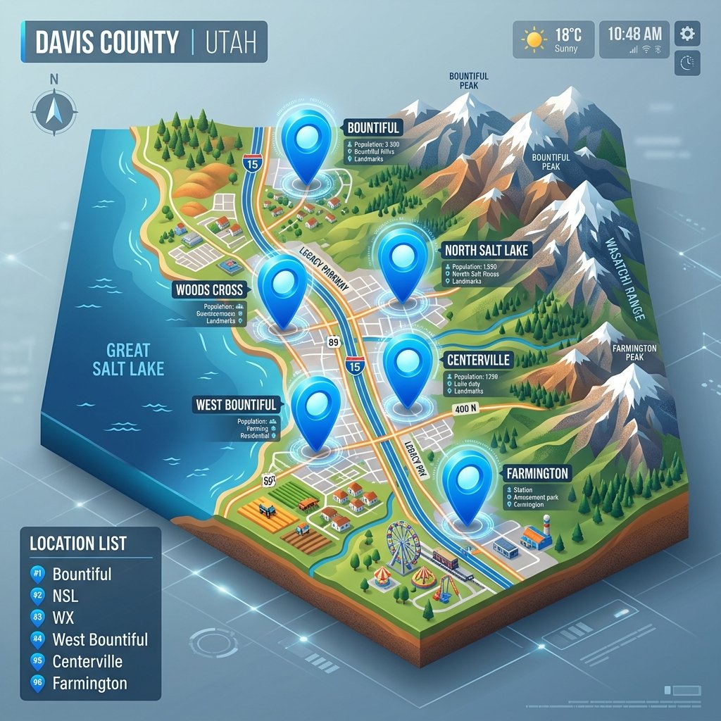 Farmington Service Area Map